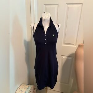 Ralph Lauren Navy Polo dress size M $248